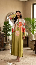 Aztec Sunset Silk Kaftan