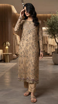 Alabaster Bloom Formal Couture Suit