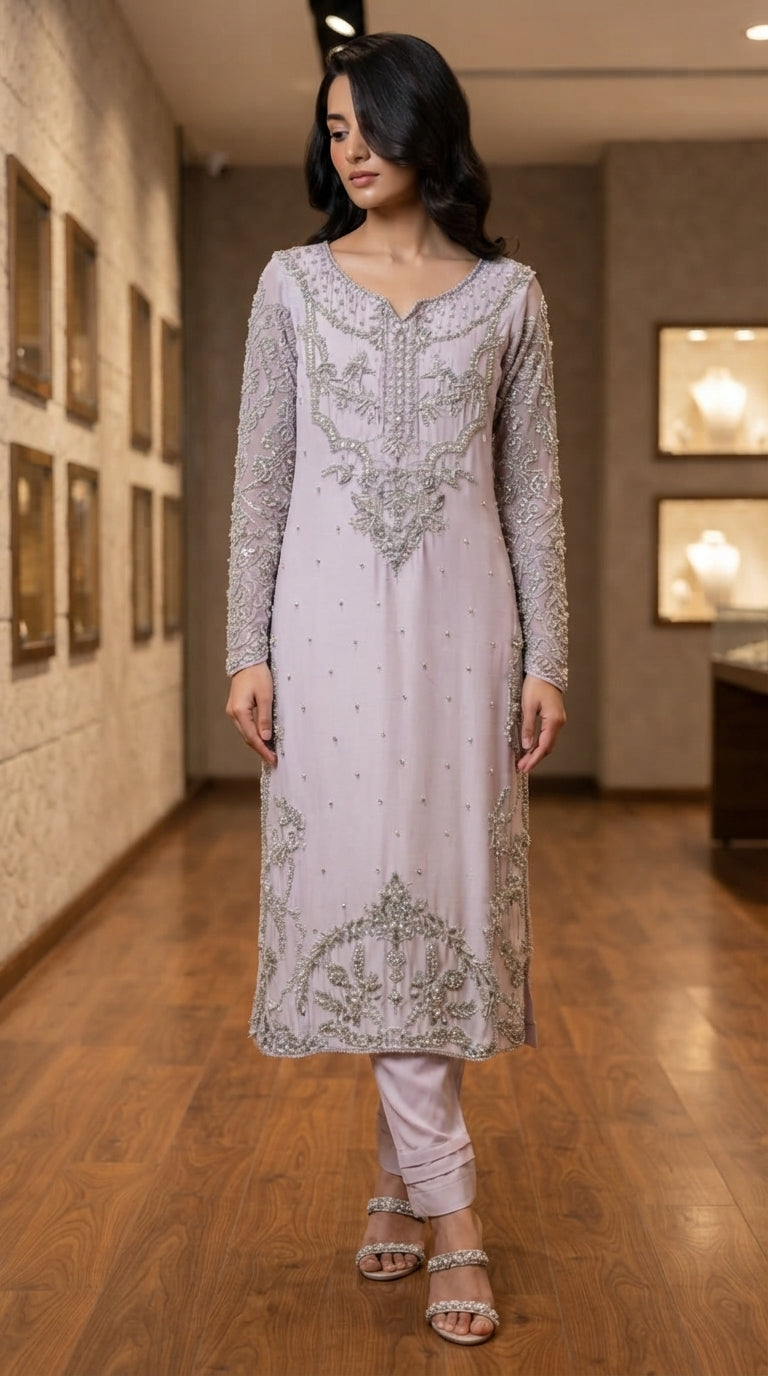 Champagne Gold Opulent Couture Suit