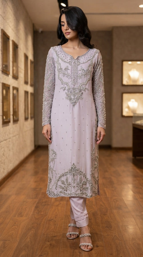 Champagne Gold Opulent Couture Suit